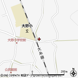 新潟県糸魚川市大野2243周辺の地図