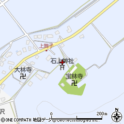 石上神社宝物殿周辺の地図
