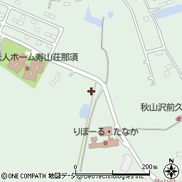 寿山荘那須周辺の地図