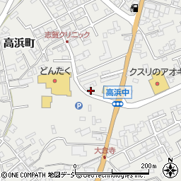 ふらんせ高浜店周辺の地図