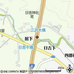 三沢大橋周辺の地図