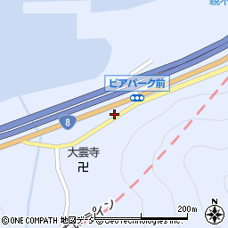 新潟県糸魚川市外波189周辺の地図
