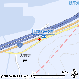 新潟県糸魚川市外波186周辺の地図