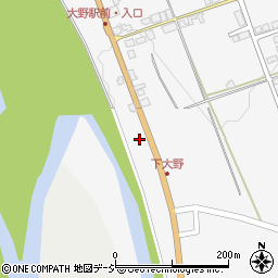 新潟県糸魚川市大野1383周辺の地図