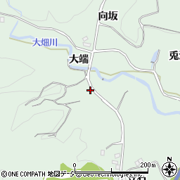 福島県いわき市常磐藤原町大端周辺の地図