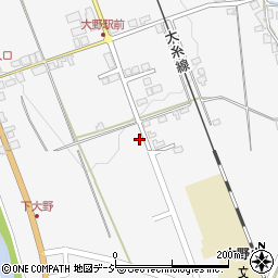 新潟県糸魚川市大野2004周辺の地図