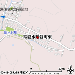福島県いわき市常磐水野谷町東周辺の地図