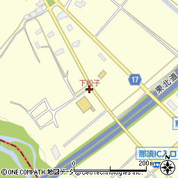 下松子周辺の地図
