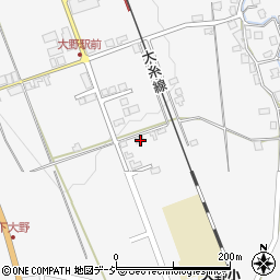 新潟県糸魚川市大野2074周辺の地図