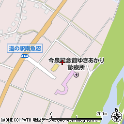 道の駅・南魚沼・雪あかり周辺の地図