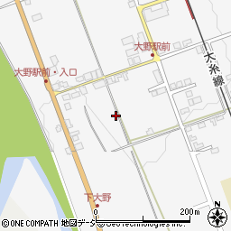 新潟県糸魚川市大野1883周辺の地図