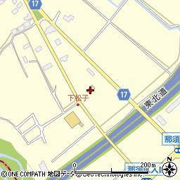 栃木県那須郡那須町高久甲6807周辺の地図