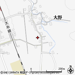 新潟県糸魚川市大野1805周辺の地図