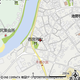 石川県羽咋郡志賀町高浜町ヲ周辺の地図