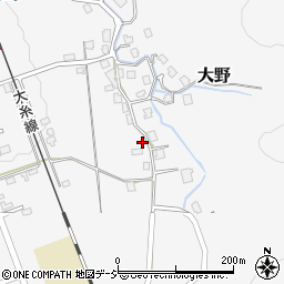新潟県糸魚川市大野2109周辺の地図