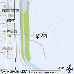 福島県東白川郡棚倉町寺山防ノ内周辺の地図