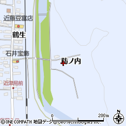 福島県棚倉町（東白川郡）寺山（防ノ内）周辺の地図