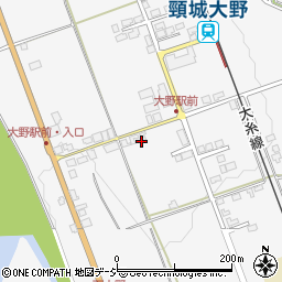 新潟県糸魚川市大野1871周辺の地図
