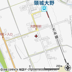 新潟県糸魚川市大野1869周辺の地図