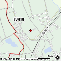 石川県七尾市若林町レ周辺の地図
