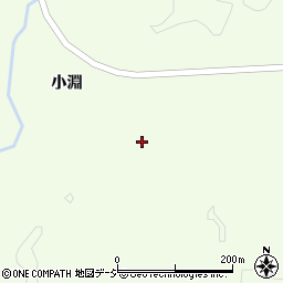 福島県いわき市遠野町上遠野高山周辺の地図