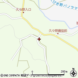新潟県上越市板倉区久々野1856周辺の地図