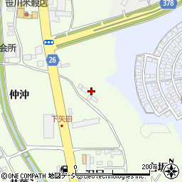 福島県いわき市鹿島町下矢田榎木内周辺の地図