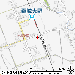 新潟県糸魚川市大野1854周辺の地図