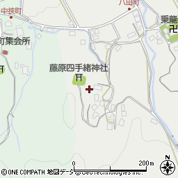 石川県七尾市八田町レ周辺の地図