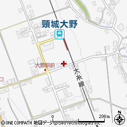 新潟県糸魚川市大野1745周辺の地図