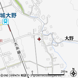 新潟県糸魚川市大野2165周辺の地図
