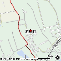 石川県七尾市若林町周辺の地図