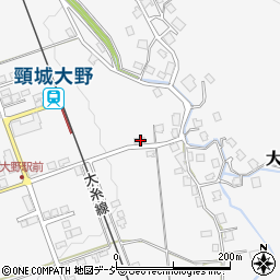 新潟県糸魚川市大野1791周辺の地図