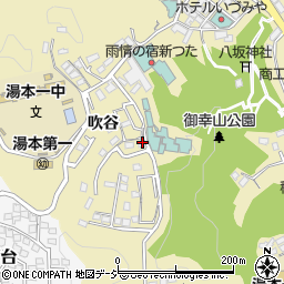 福島県いわき市常磐湯本町吹谷47周辺の地図