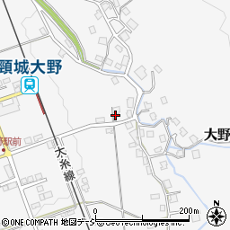 新潟県糸魚川市大野1795周辺の地図