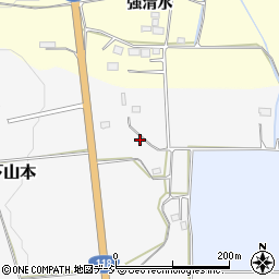 福島県東白川郡棚倉町下山本蕪子田周辺の地図