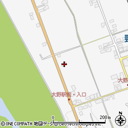 新潟県糸魚川市大野1689周辺の地図