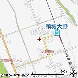 新潟県糸魚川市大野1729周辺の地図