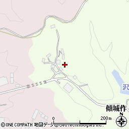 福島県いわき市常磐三沢町傾城作周辺の地図