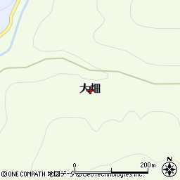 栃木県那須郡那須町大畑周辺の地図