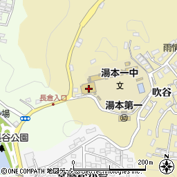 福島県いわき市常磐湯本町吹谷11周辺の地図