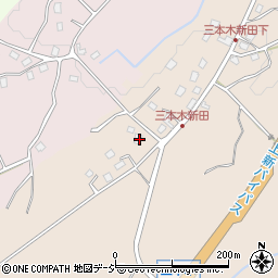 新潟県妙高市三本木新田244周辺の地図