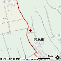 石川県七尾市若林町（リ）周辺の地図