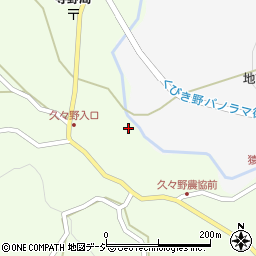 新潟県上越市板倉区久々野1608周辺の地図