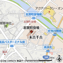 石川県羽咋郡志賀町周辺の地図