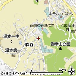 福島県いわき市常磐湯本町吹谷60周辺の地図