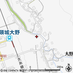 新潟県糸魚川市大野2157周辺の地図