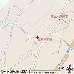 新潟県妙高市三本木新田188周辺の地図