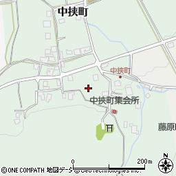 石川県七尾市中挟町タ周辺の地図