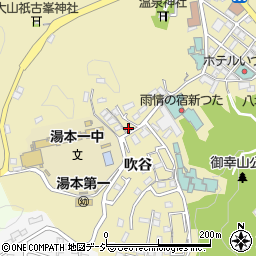 福島県いわき市常磐湯本町吹谷28-1周辺の地図